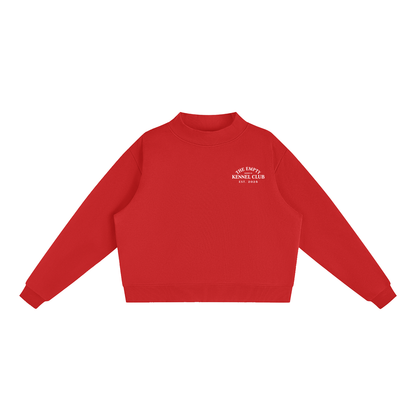 Members Only Mock-Neck Sweatshirt